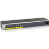 NETGEAR Plus GS408EPP - Switch - managed - 8 x 10/100/1000 (PoE+) - Desktop, an Rack montierbar, wandmontierbar, Stangenmontage - PoE+ (124 W)