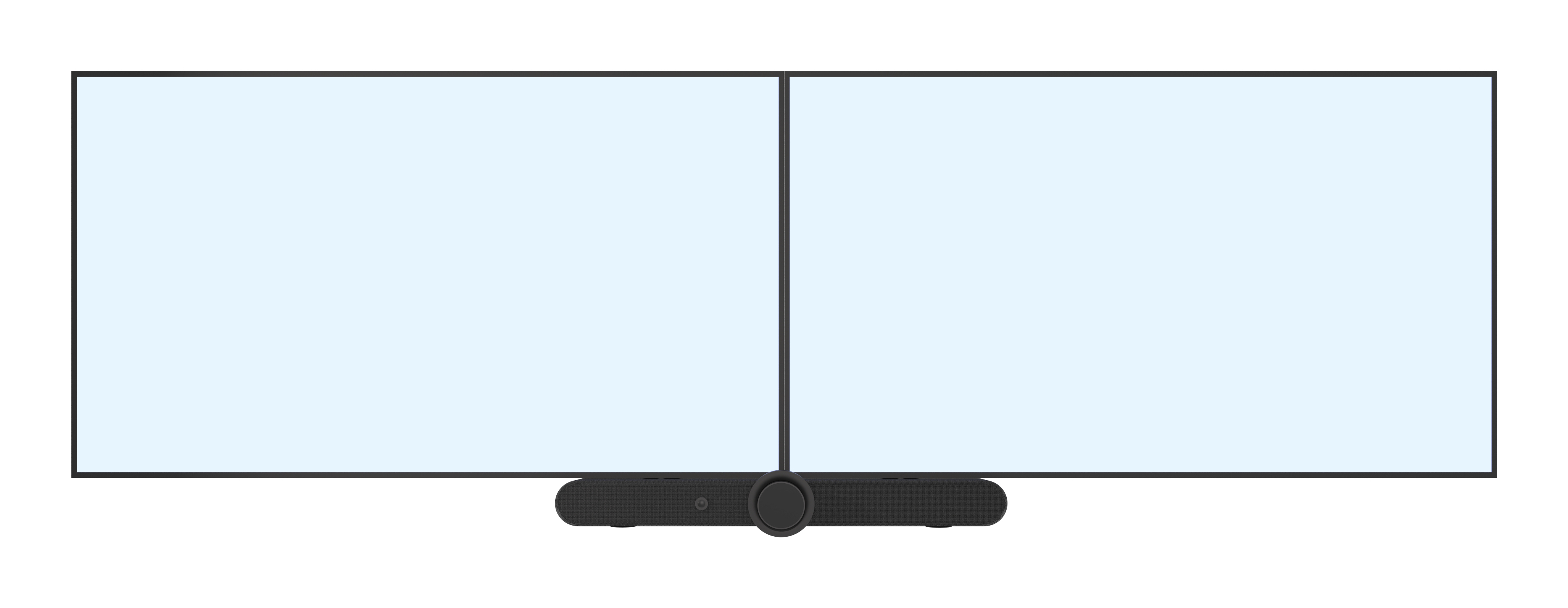 Peerless-AV ACC-SB2 Soundbar-Halterung Schwarz