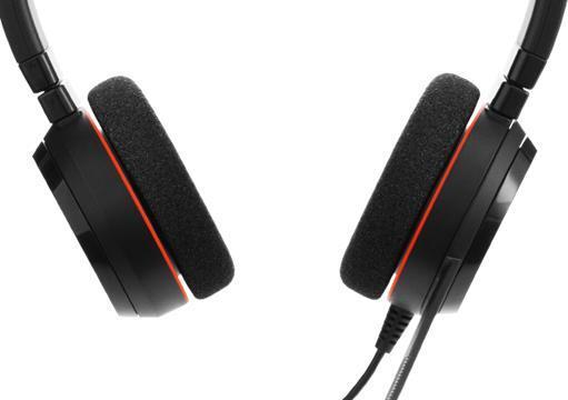 Jabra Evolve 20 UC Stereo On-Ear USB Headset Schwarz