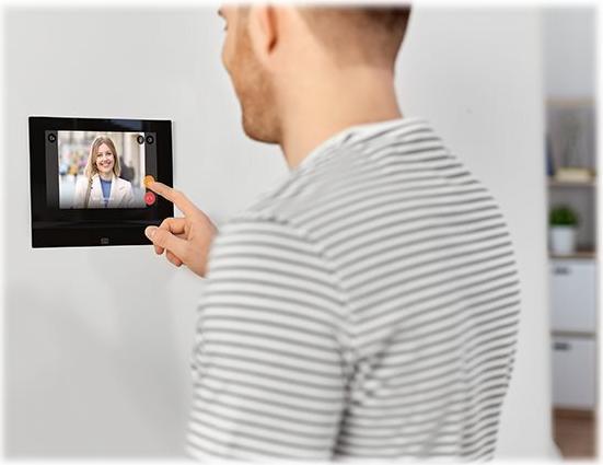 2N Indoor View 7" HD-Touchdisplay Schwarz