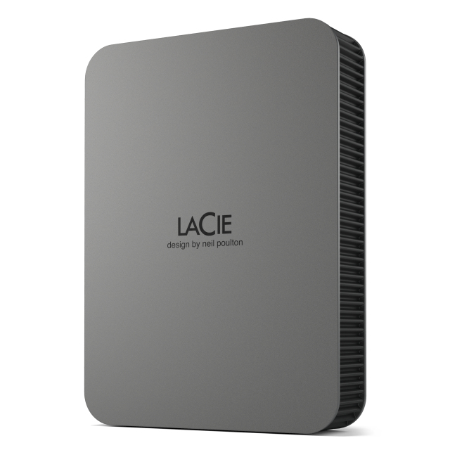 LaCie Mobile Drive Secure 5 TB 2,5" Space Gray