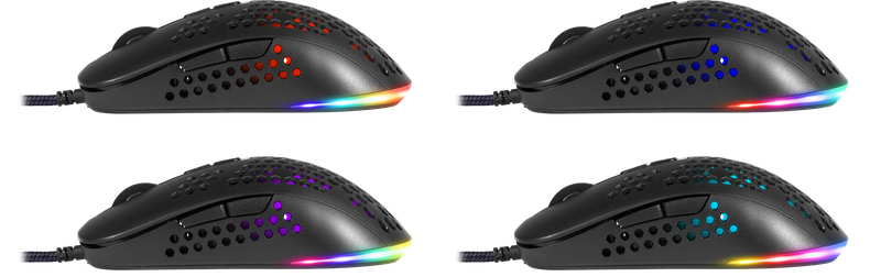 Defender SHEPARD GM-620L Gaming-Maus kabelgebunden optisch 12800 DPI 7 Tasten Schwarz