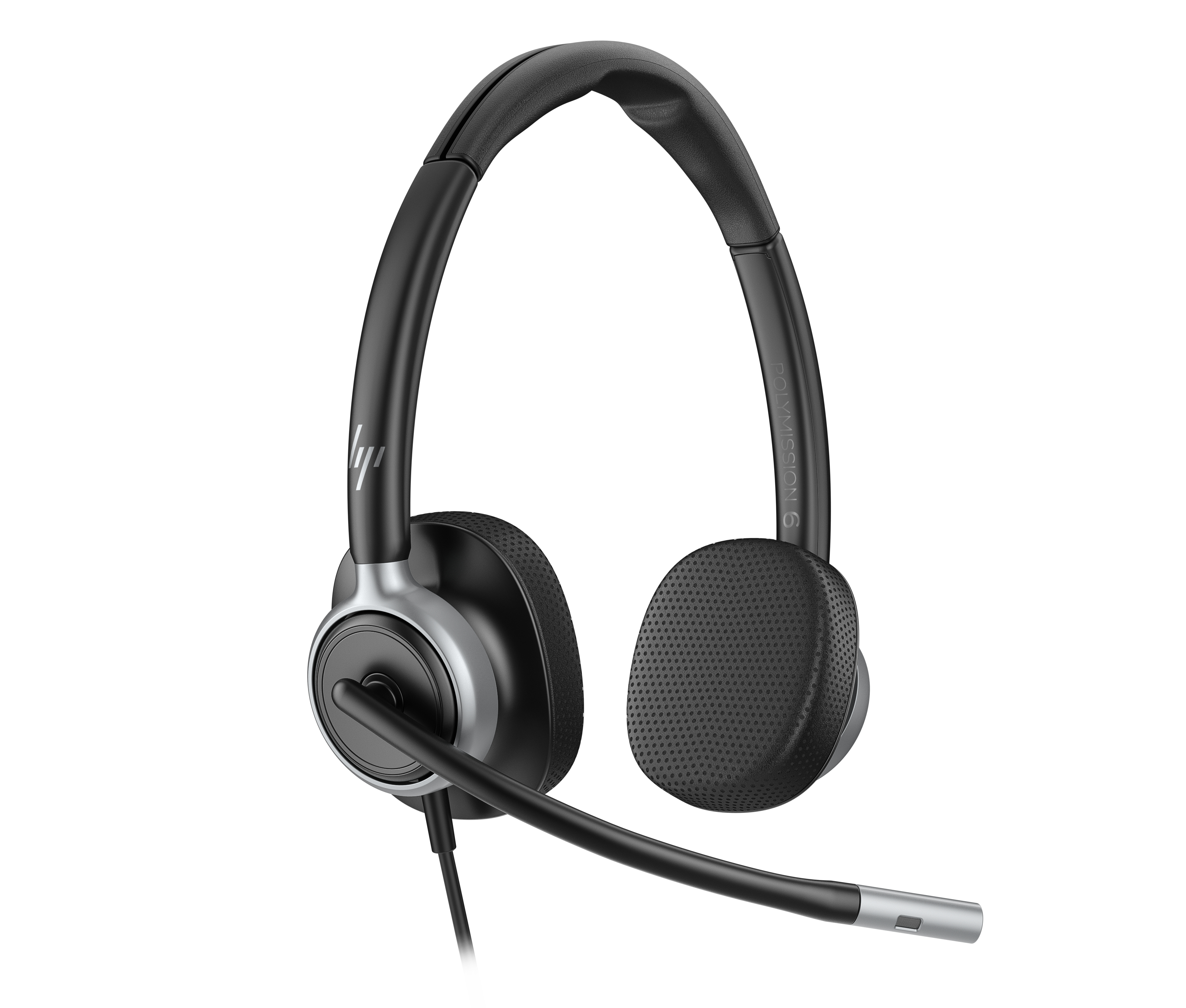 HP Poly Mission 625 Stereo On-Ear Headset USB-C Schwarz