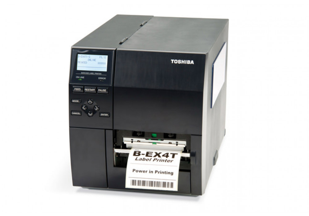 Toshiba TEC B B-EX4T1-TS12-QM-R Etikettendrucker Thermodirekt/Thermotransfer 305 dpi USB LAN Schwarz
