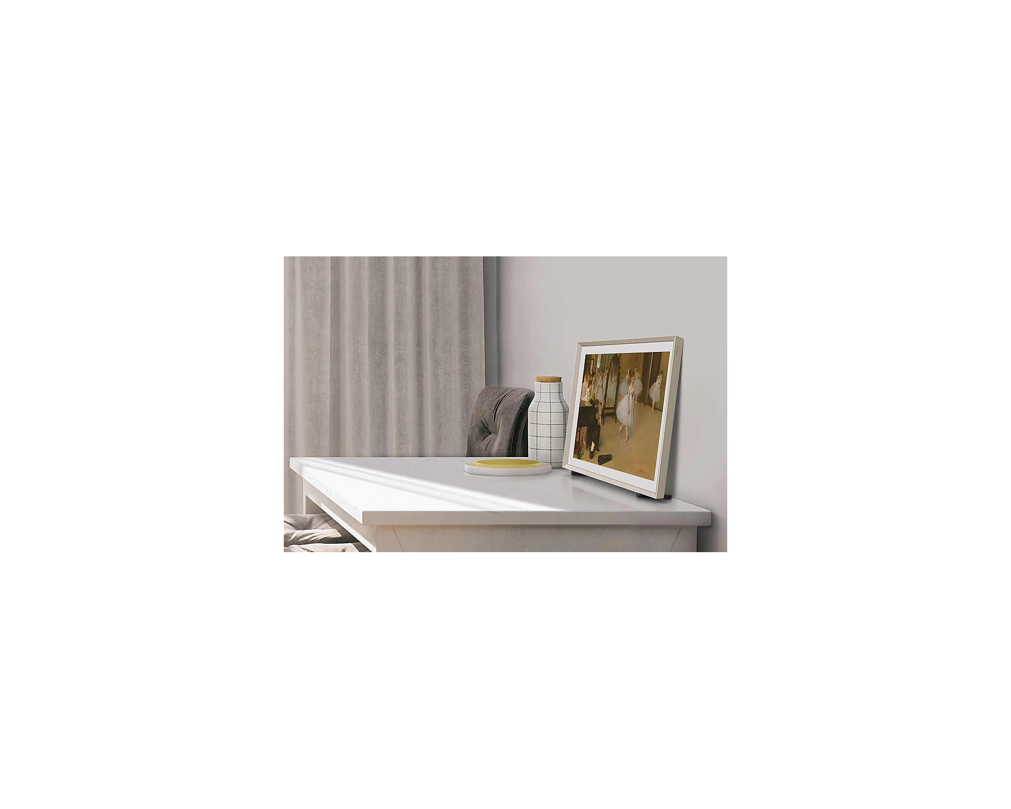 Samsung The Frame GQ32LS03CBU 32" QLED Full HD Smart TV Schwarz