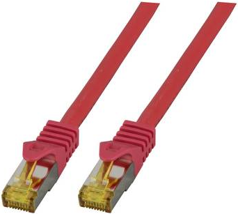 EFB-Elektronik RJ45 Patchkabel Cat.6A S/FTP LSZHCat.7 Rohkabel rot 2m Hersteller: EFB Elektronik (MK7001.2R)