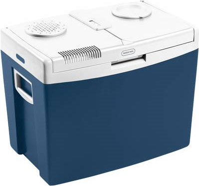 MobiCool MT35W 34 l Kühlbox Thermoelektrisch 12 V, 230 V Blau, Weiß 34 l [Energieklasse F] (9600024962)