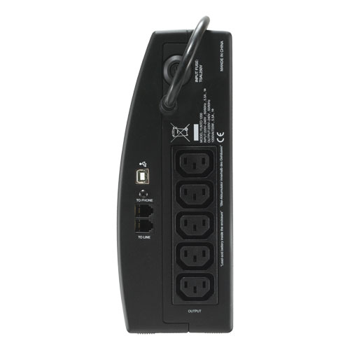Online USV Systeme ONLINE Yunto 1200 1200 VA 720 W Schwarz