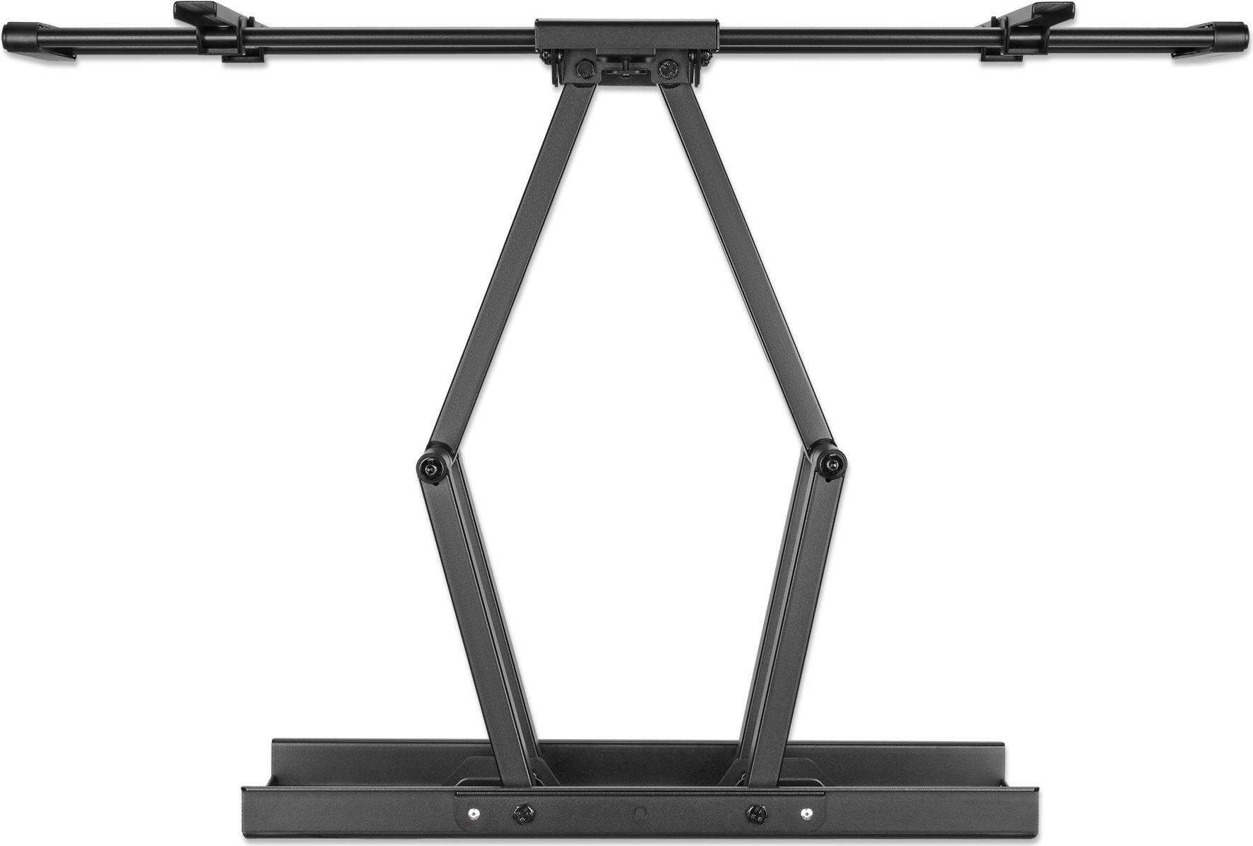 Manhattan TV-Wandhalterung Voll beweglich 60"-120" bis 120 kg Stahl Schwarz