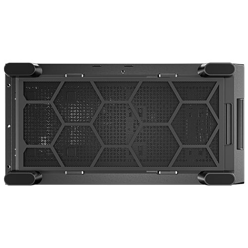 Antec FLUX SE Midi Tower E-ATX/ATX/mATX/ITX Schwarz, Holz
