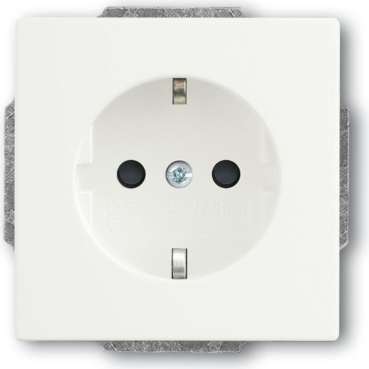 Busch Jaeger 2011-0-3879 Steckdose CEE 7/3 Weiß (2011-0-3879)