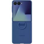 Samsung Flip7 Ring Case Silicone Blue (EF-PF766TNEGWW)