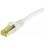 Patchkabel RJ45, CAT6A 500Mhz, 2m, weiss, S-STP(S/FTP), TPE/LSZH(Ultraflex), AWG26, mitCat.7 Rohkabel, Synergy 21 (S217633)