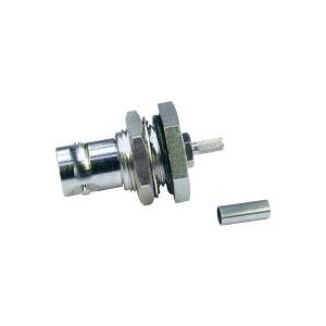 Telegärtner BNC-Kabeleinbaubuchse Crimp G03 50 Ohm, crimp/crimp, A2913, Z04, G03 (RG-178 B/U)  - 1 Stück (J01001B0059)