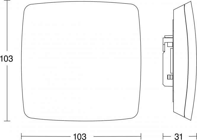 Steinel PRAESENZMELDER TRUE PRESENCE KNX True Presence KNX 056339 (056339)