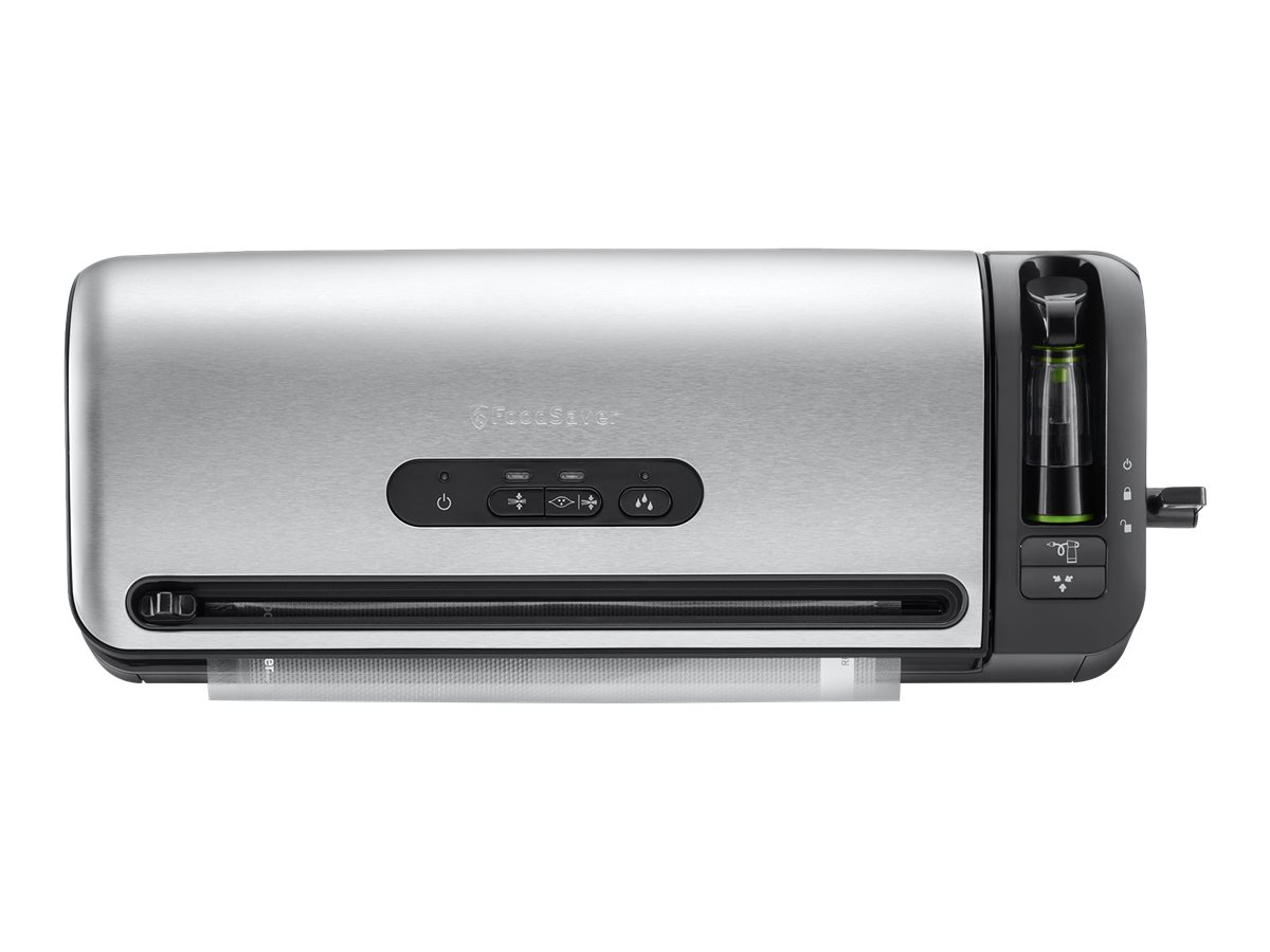 FoodSaver FFS017X Vakuumierer Schwarz, Edelstahl