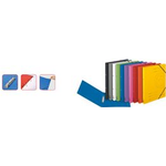 herlitz Ringhefter easyorga, A4, Karton, fuchsia 2-Ring-Mechanik, Rückenbreite: 25 mm, Füllhöhe: 14 mm, - 5 Stück (50023745)