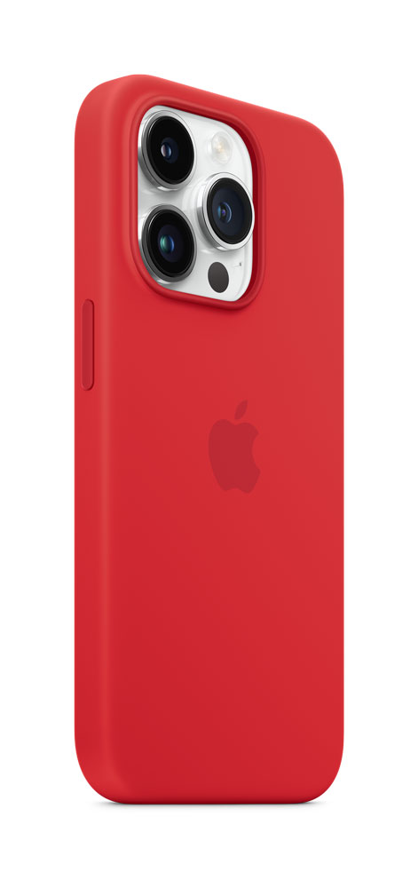 APPLE iPhone 14 Pro Silicone Case with MagSafe - (PRODUCT)RED (MPTG3ZM/A)