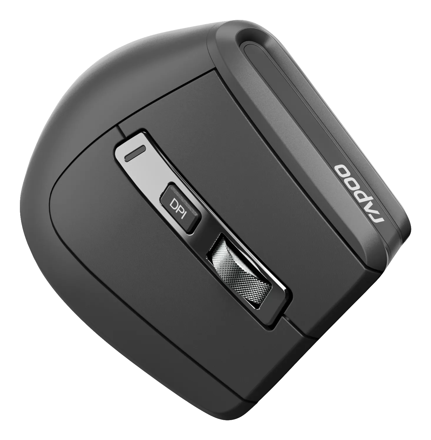 Rapoo EV310M Ergonomische Maus 2400 DPI Dunkelgrau