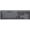 Logitech Master Series MX Mechanical - Tastatur - hinterleuchtet - kabellos - Bluetooth LE - QWERTZ - Deutsch - Tastenschalter: Tactile Quiet - Graphite