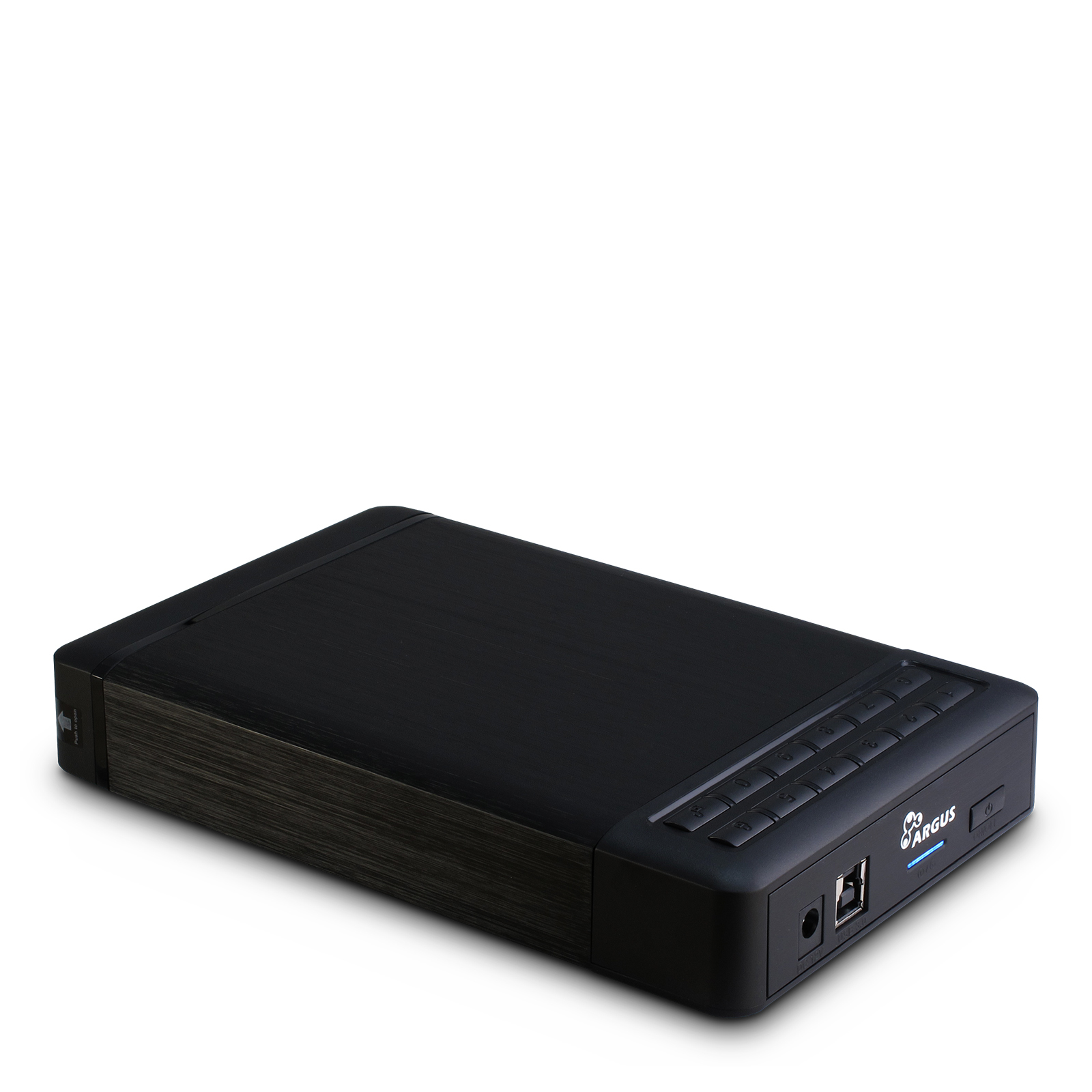 Inter-Tech Argus GD-35LK01 Speichergehäuse 3.5" USB 3.0 Schwarz