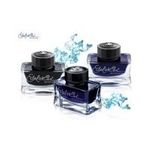 Pelikan Tinte "Edelstein Ink Sapphire" im Glas, 50 ml Strichfarbe: Blau, für hochwertige Füllhalter mit Kolben- (339390)