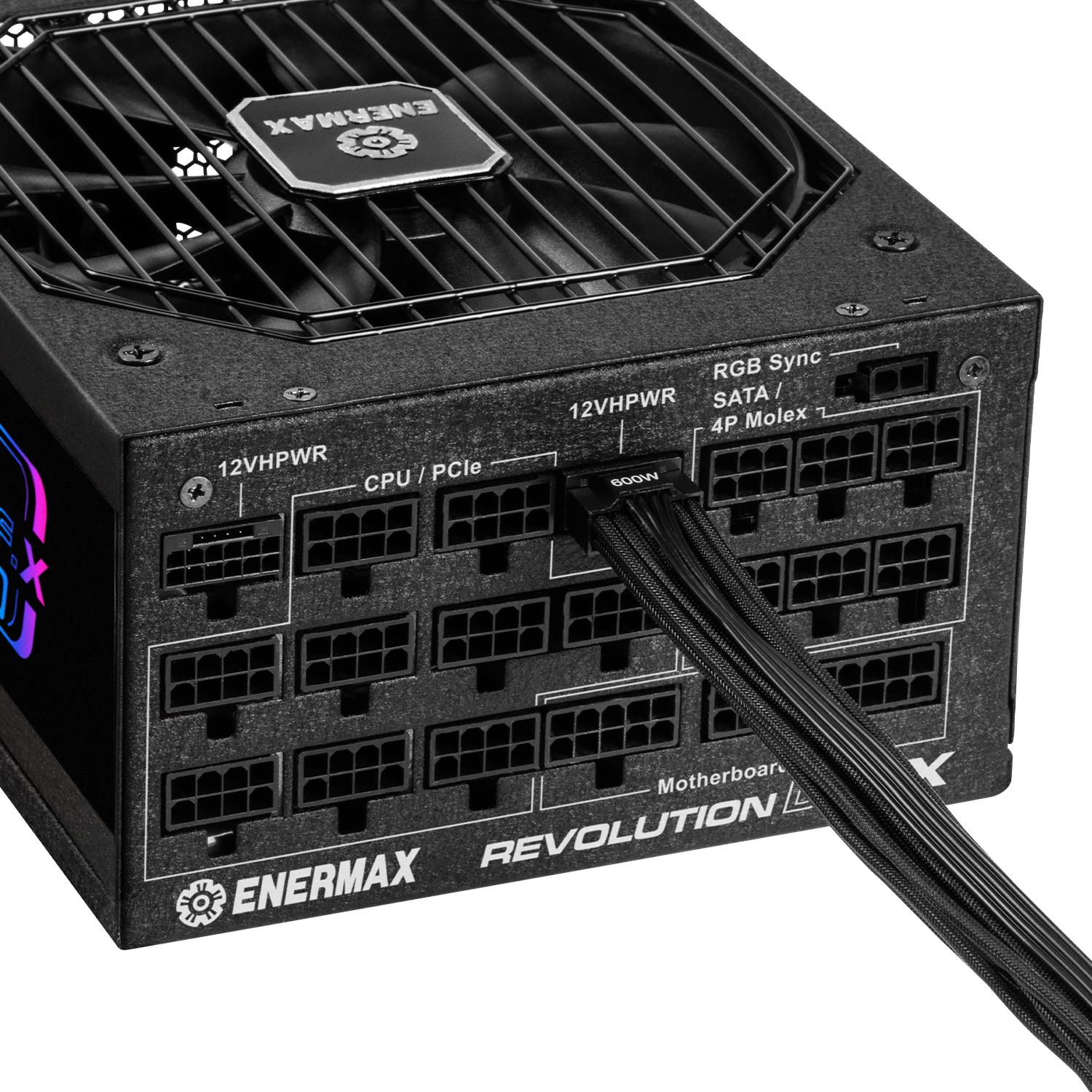Enermax Revolution D.F. X ERT1650EWT 1650 W ATX 80 PLUS Gold modular Schwarz