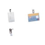 DURABLE Ausweishülle mit Clip für 1 Karte 1 Pg. à 25 Stück 811319