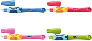 Pelikan griffix Füllhalter, blau, für Linkshänder Schreiblernstift mit ergonomischer Griffzone, - 1 Stück (805629)