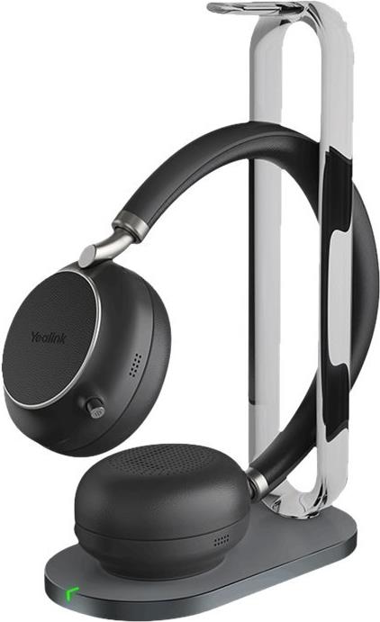 YEALINK BH76 UC schwarz USB-A mit Ladestation  