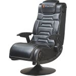 X Rocker Pro 4.1 Konsolen-Gamingstuhl Gepolsterter - ausgestopfter Sitz Schwarz (5117301)