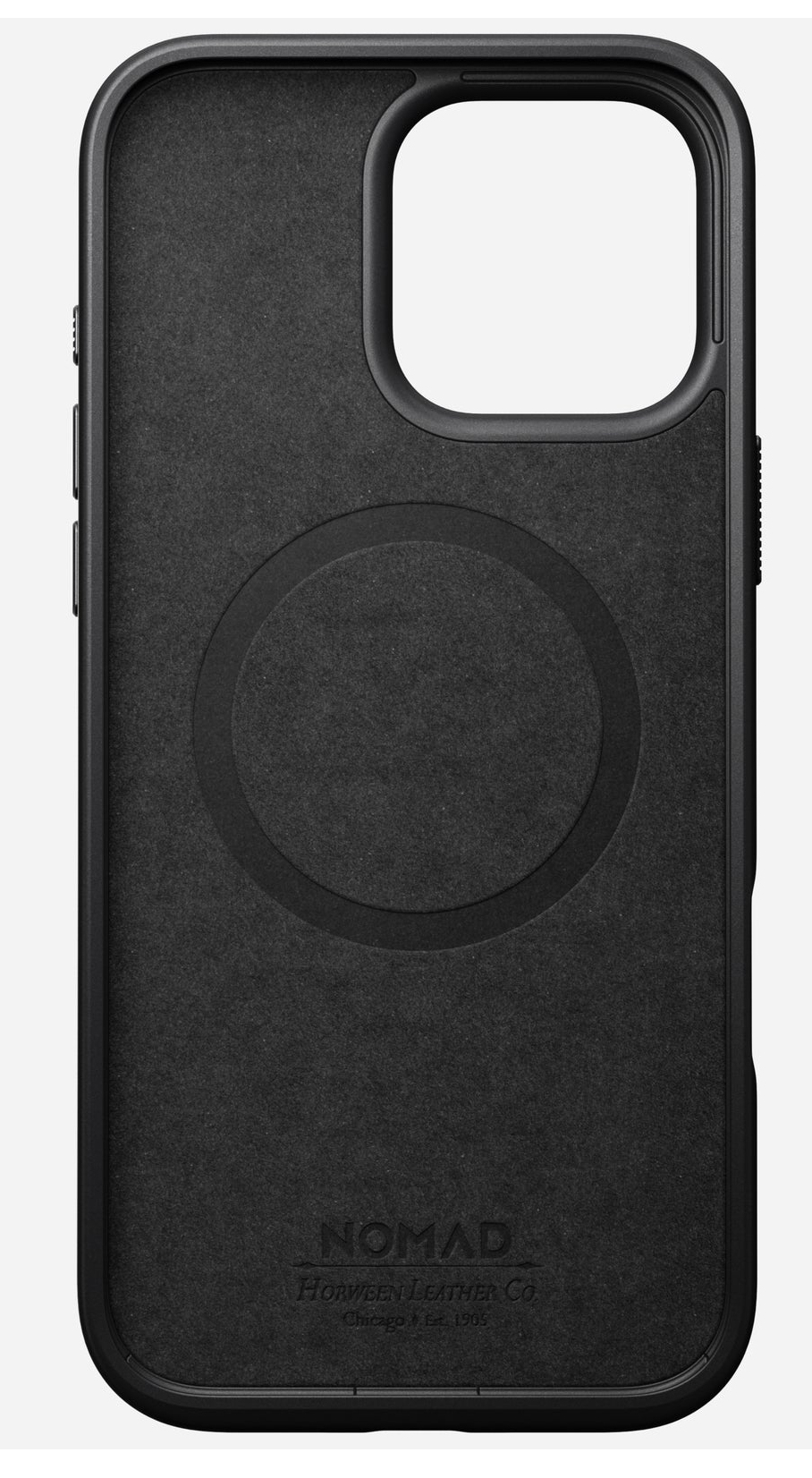 Nomad Modern Leather Case iPhone 16 Pro Max 6,9" MagSafe Horween Leder Schwarz
