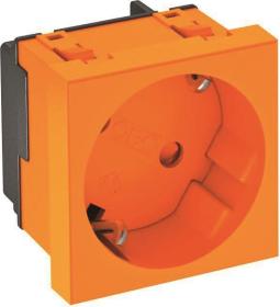 OBO 6120075 Geräteeinsatz 1fach Steckdose B x H T 45 45 42 mm 1 St (6120075)