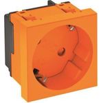 OBO 6120075 Geräteeinsatz 1fach Steckdose B x H T 45 45 42 mm 1 St (6120075)