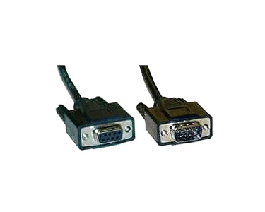 Moxa CBL-F9M9-20 Serien-Kabel DB9 Stecker auf DB9 Buchse 0,2 m Schwarz