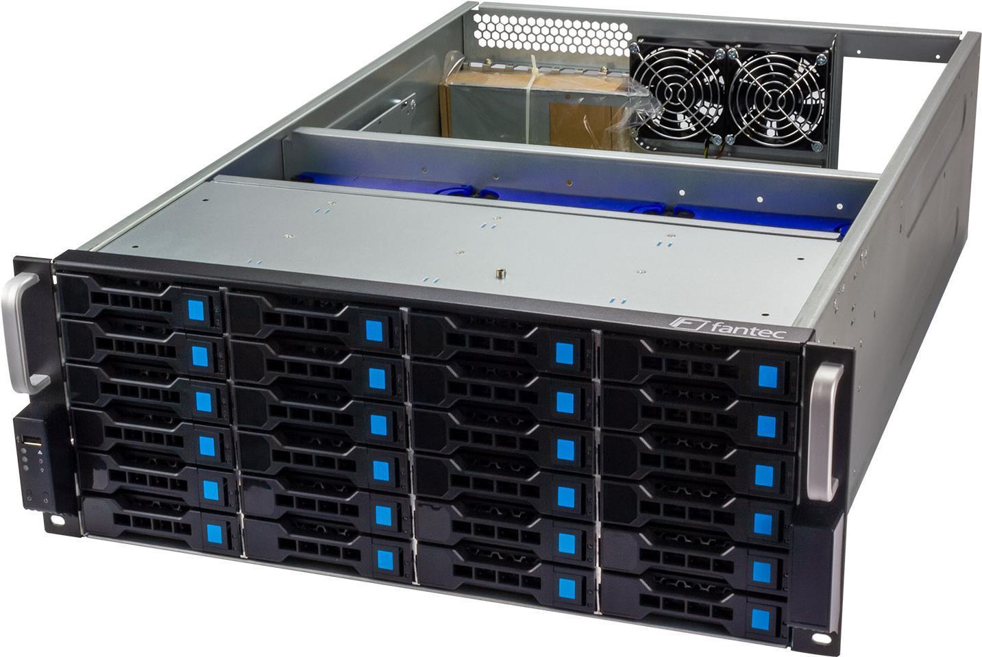 FANTEC SRC-4240X07-12G Storage case 4U Erweitertes ATX 2484