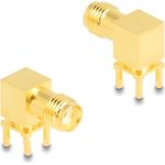Delock Adapter SMA Buchse 90° PCB HBI59-1 (90198)