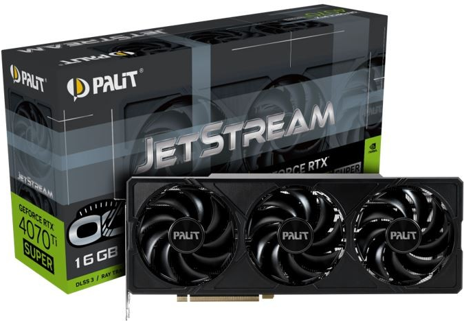 Palit GeForce RTX 4070 Ti SUPER JetStream OC (NED47TSS19T2-1043J)