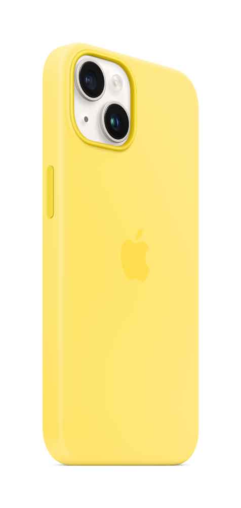 APPLE iPhone 14 Silicone Case with MagSafe - Canary Yellow (MQU73ZM/A)