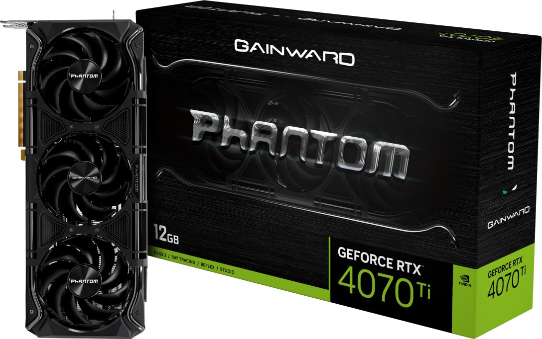 Gainward GeForce RTX 4070 Ti Phantom, 12GB GDDR6X, HDMI, 3x DP (3581)