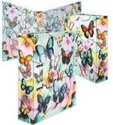 HERMA Motivordner "Schmetterlinge", DIN A4 Rückenbreite: 70 mm, aus stabilem Karton, bedruckter - 1 Stück (20191)