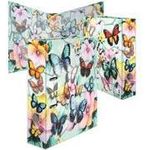 HERMA Motivordner "Schmetterlinge", DIN A4 Rückenbreite: 70 mm, aus stabilem Karton, bedruckter - 1 Stück (20191)