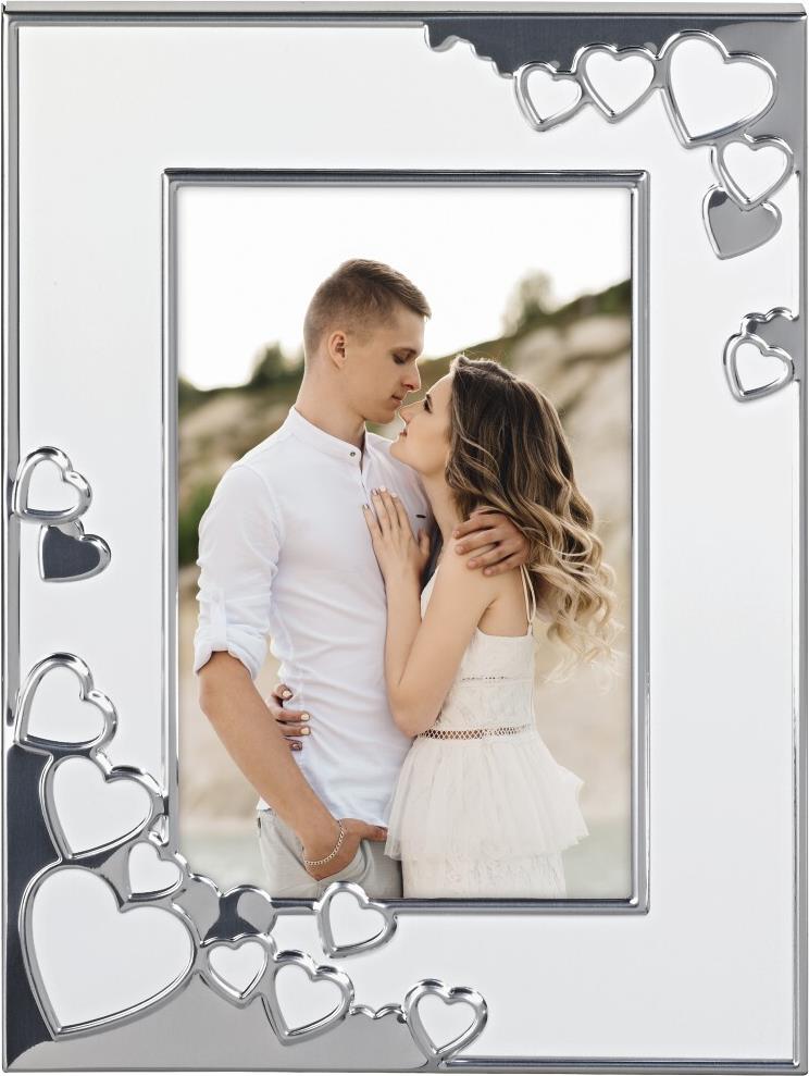 Hama Porträtrahmen Valentine, Weiß, 10 x 15 cm (00193103)
