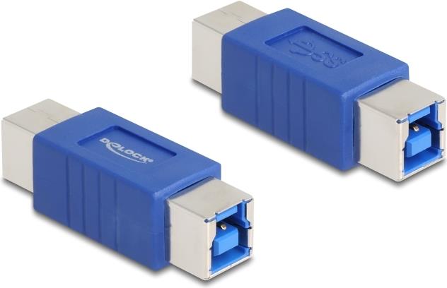 Delock USB 5 Gbps Adapter Gender Changer Typ-B Stecker zu (67228)