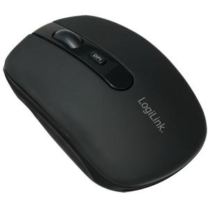 LogiLink ID0078A Bluetooth Optisch 1600DPI Schwarz Ambidextrös Maus (ID0078A)