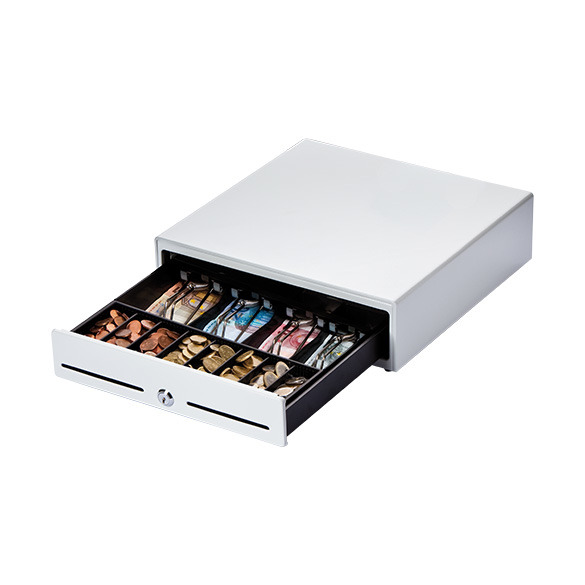 Metapace K-2 Elektronische Kassenschublade 330 x 101 x 330 mm Weiß