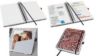 sigel Spiralbbuch Jolie Inspire "Pink Leo Love", DIN A5 162 x 215 mm, Dot-Lineatur, 120 g/qm weißes Papier, - 1 Stück (JN653)