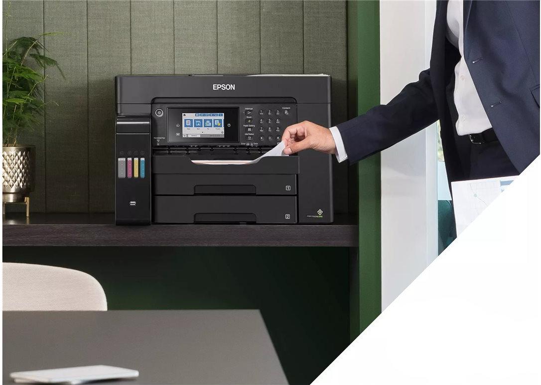 Epson EcoTank ET-16655 Multifunktionsdrucker A3+ 4-in-1 25 ipm Duplex ADF WLAN (C11CH71411) (geöffnet) (geöffnet)