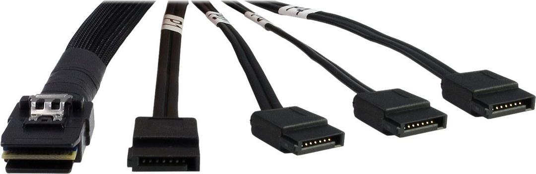 Inter-Tech SATA- / SAS-Kabel Serial ATA 150/300/600 88885237