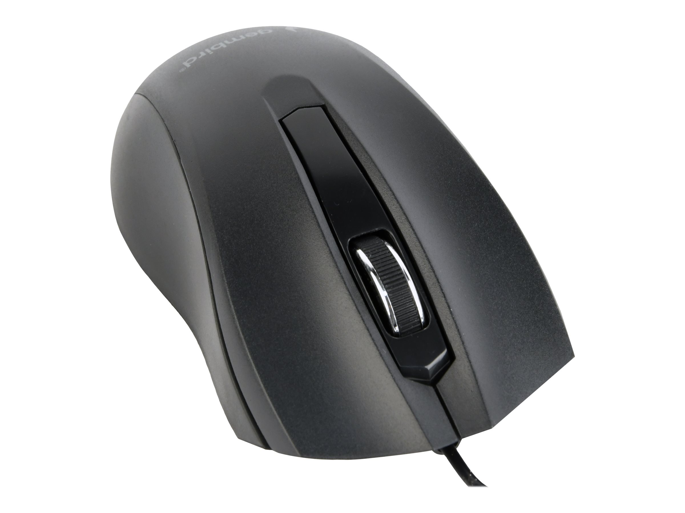 Gembird MUS-3B-01 Kabelgebundene Maus USB Typ-A Optisch 1000 DPI Schwarz